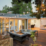 composite decking on patio