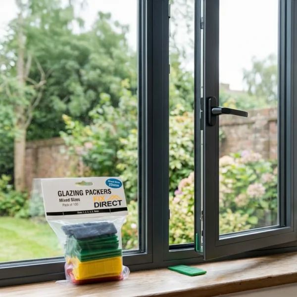 A pack of glazer packers on a windowsill.