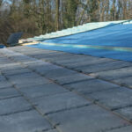 roof membrane and new tiles