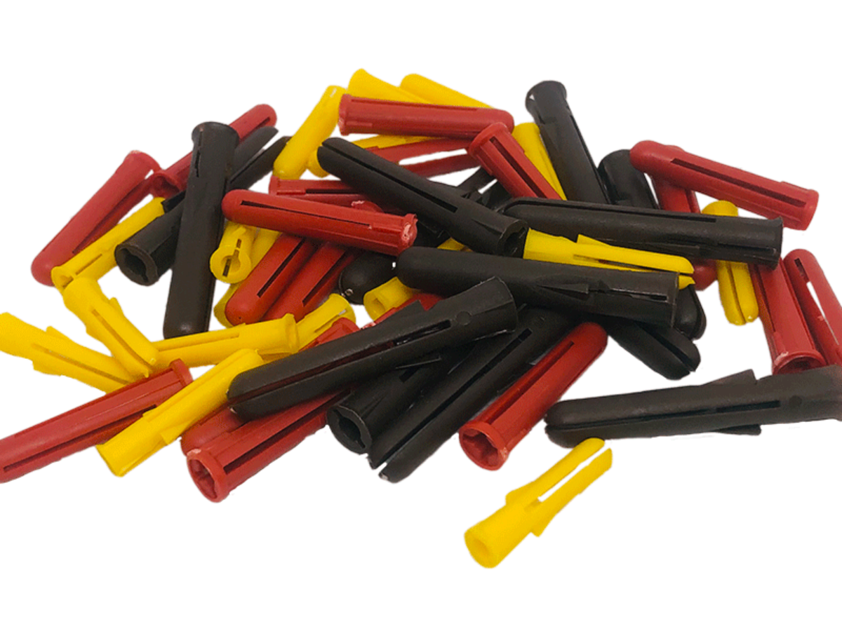 50mm PVC Gitti 2 Wings Wall Plugs, Diameter: 3 Mm At ₹ 180/pack In New - Foto 12