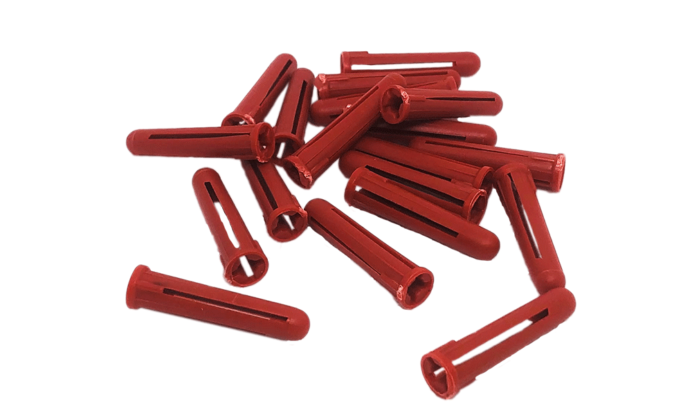 Red Wall Plugs 35mm long